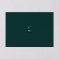 Celestial Galaxy Bridal Shower Invitations Dark Emerald Signature Blank Standard