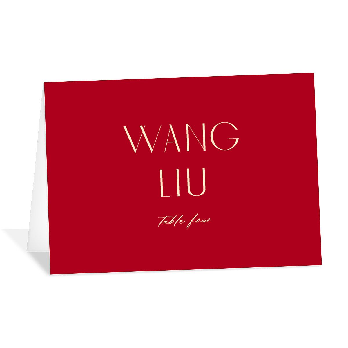 Lucky Circle Place Cards