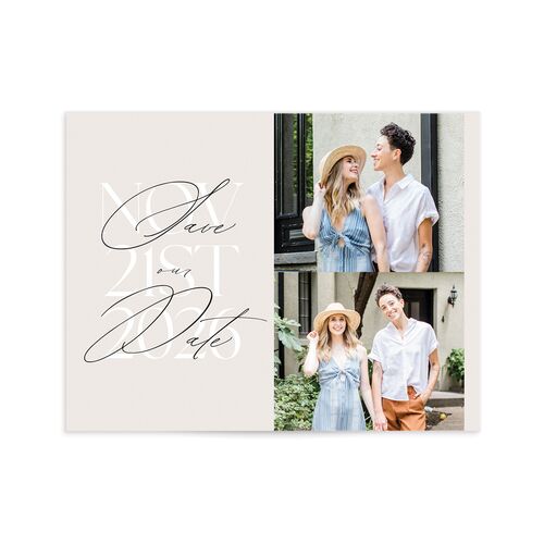 Overlay Save the Date Petite Cards