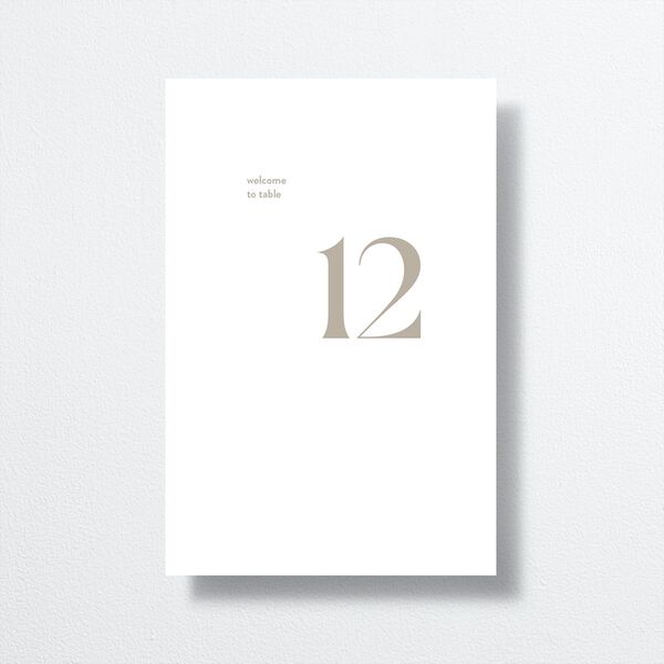 Checked Table Numbers front