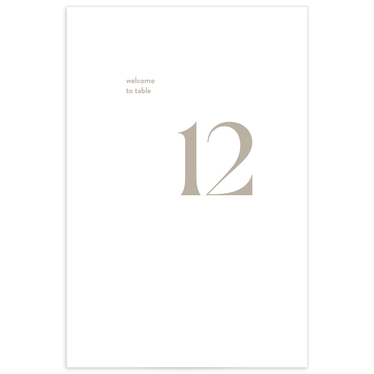 Checked Table Numbers