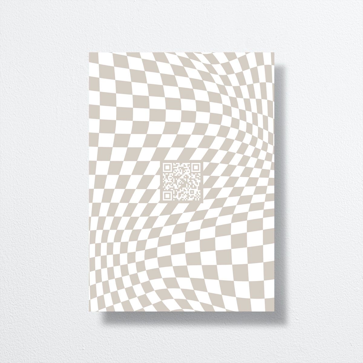Checked Wedding Invitations — view 3