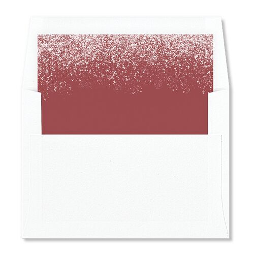 Eternal Love Envelope Liners Merlot Standard