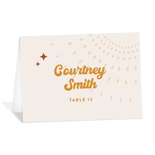 Disco Love Place Cards - 