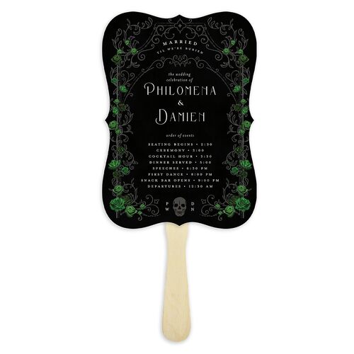 Gothic Gate Fan Programs Green Apple Signature Bracket