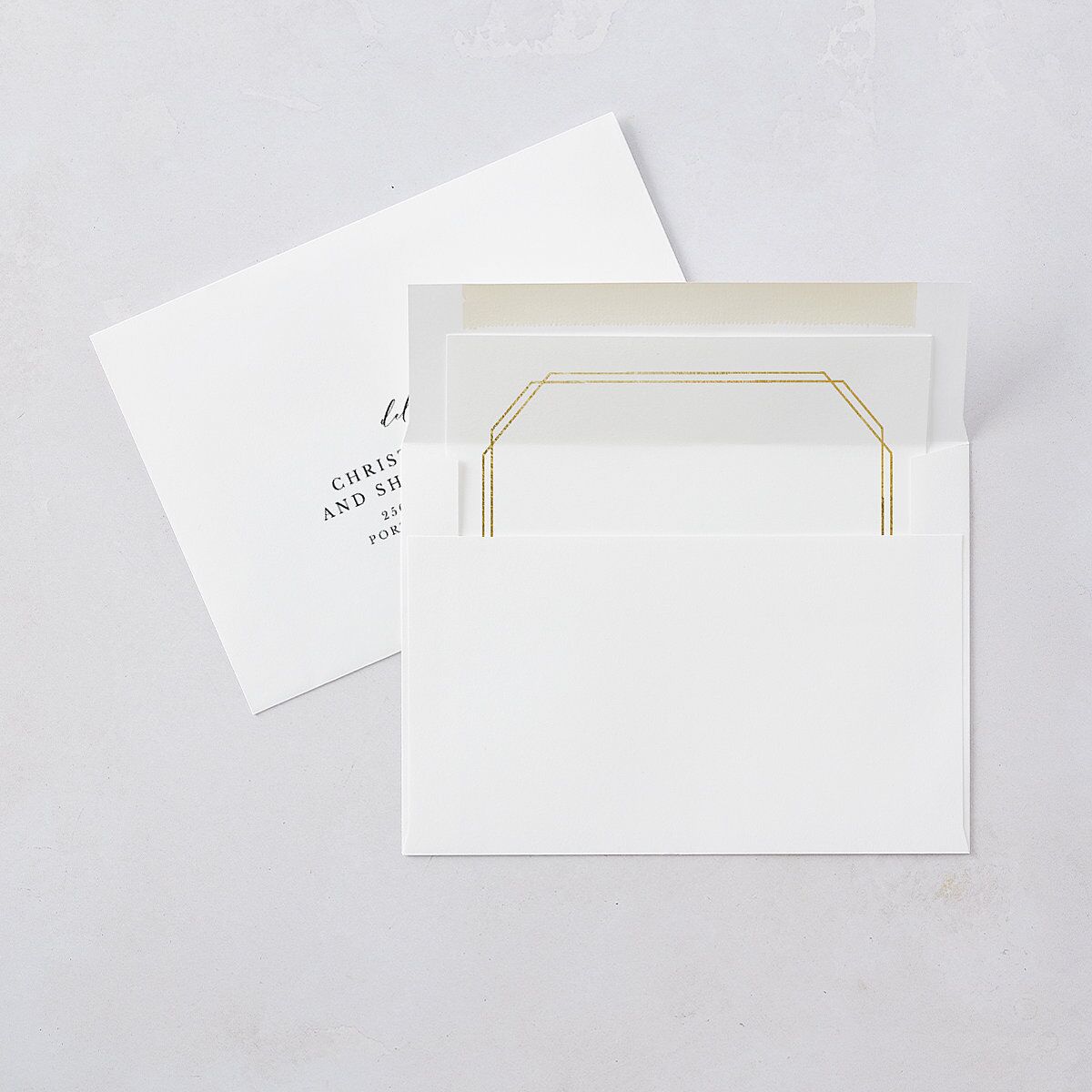 Eucalyptus Frame Wedding Invitations — view 8