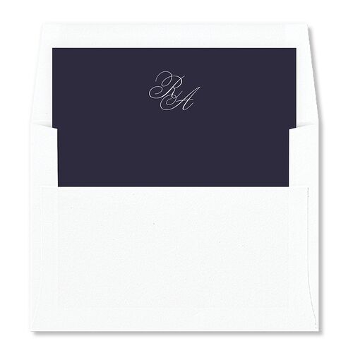 Wild About You Envelope Liners Dark Navy Standard