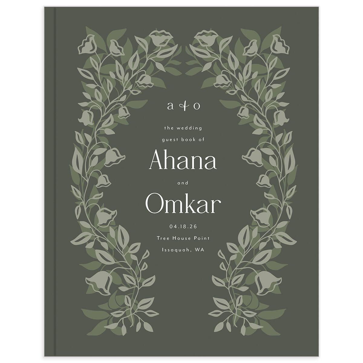 Rustic Nouveau Guest Books