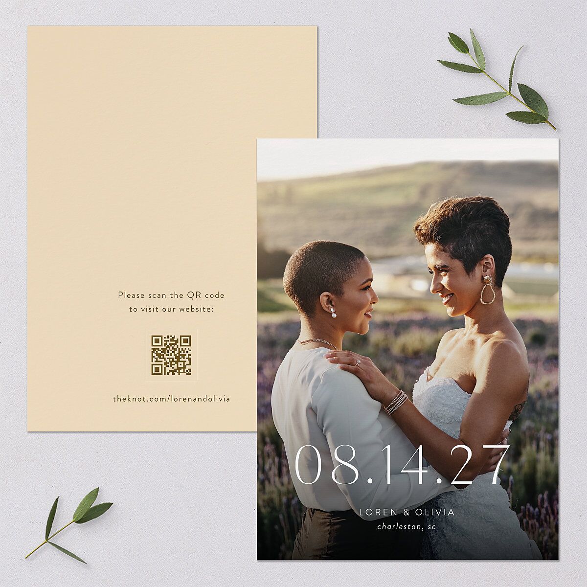 Sweet Sunflowers Save the Date Cards — view 1