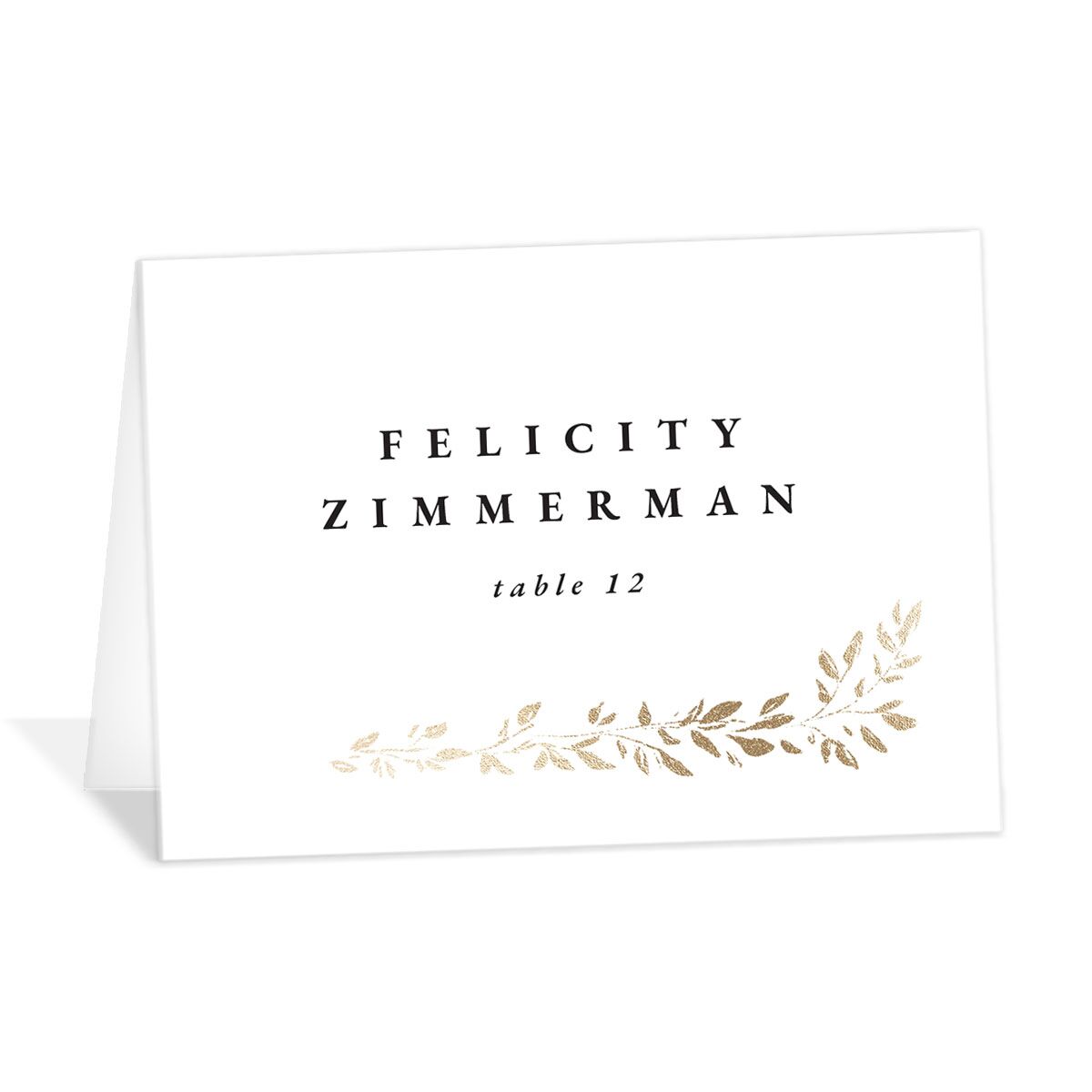 Delicate Frame Place Cards
