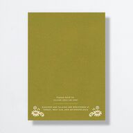 Wildflower Nouveau Bridal Shower Invitations Dark Camo Signature Standard