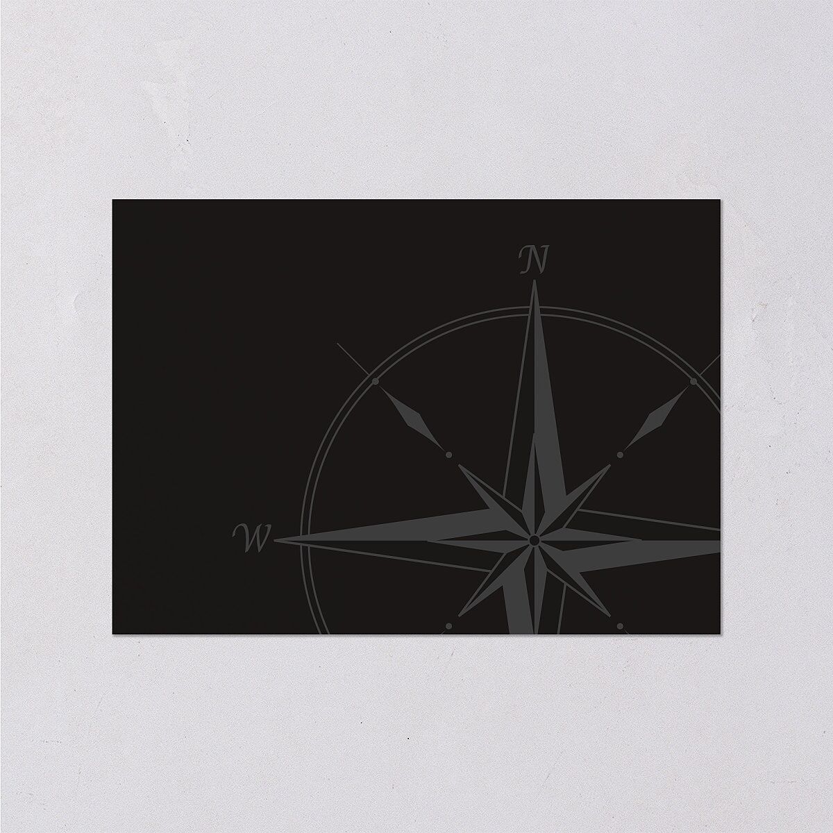 Formal Nautical Wedding Enclosure Cards Midnight Signature Standard
