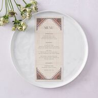 Western Tapestry Menus Linen Signature