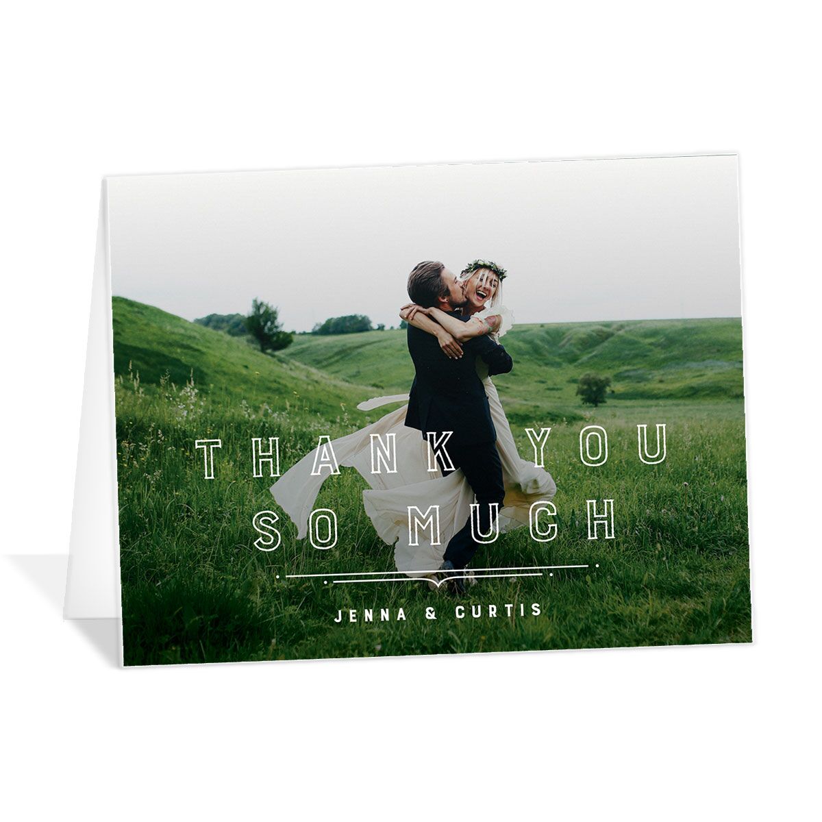 Iconic Mountain Thank You Cards