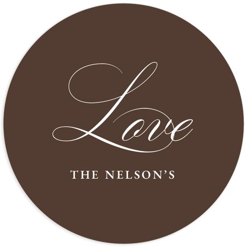Gilded Wreath Wedding Stickers Champagne