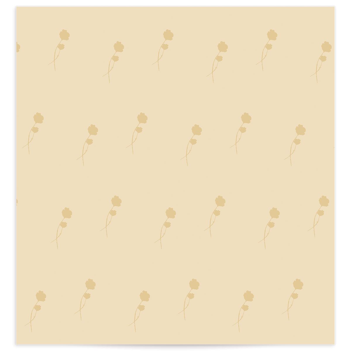 Dainty Monogram Envelope Liners front in yellow