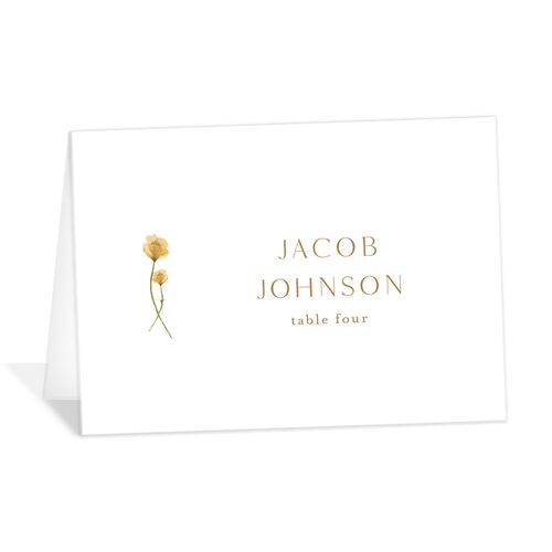 Dainty Monogram Place Cards - 