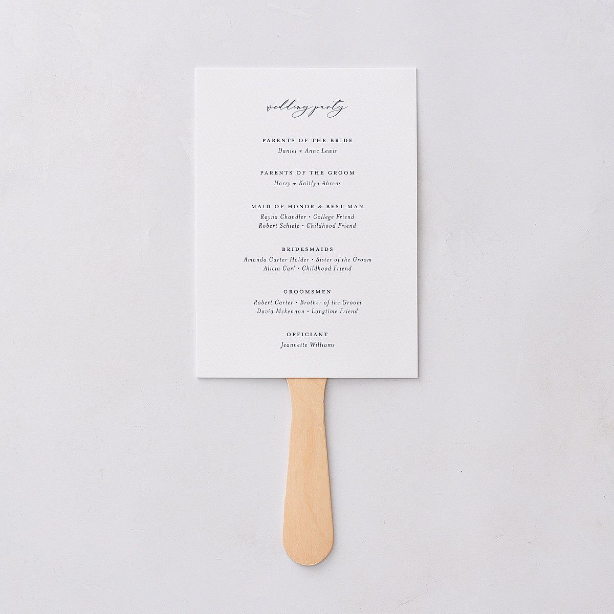 Natural Monogram Fan Programs Midnight Navy Signature Standard