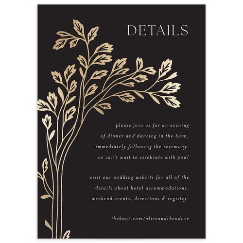 Arboretum Archway Wedding Enclosure Cards
