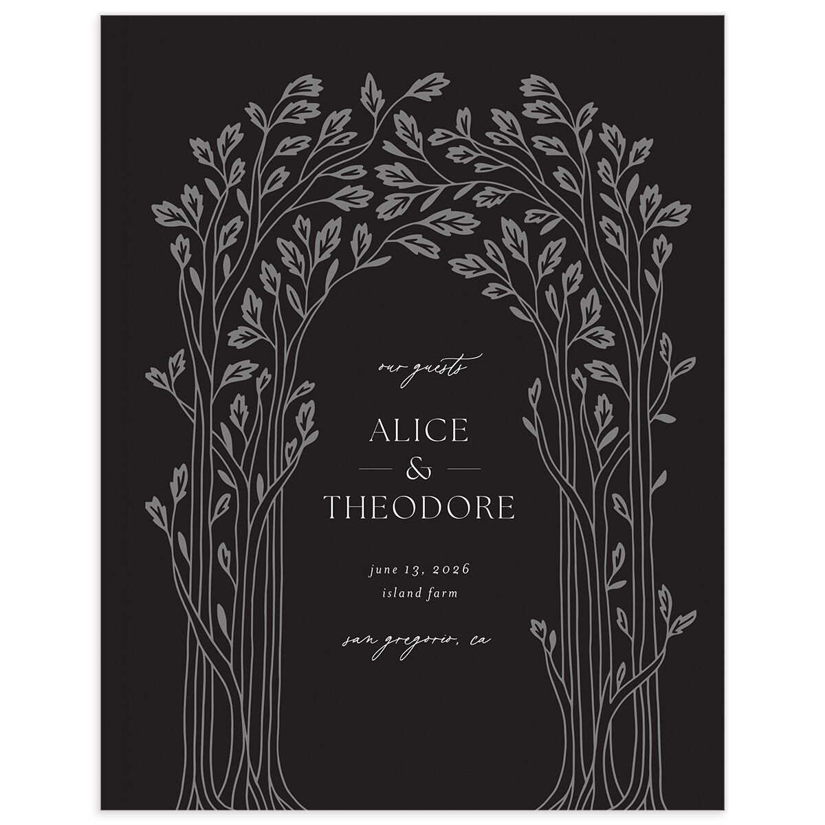 Arboretum Archway Guest Books