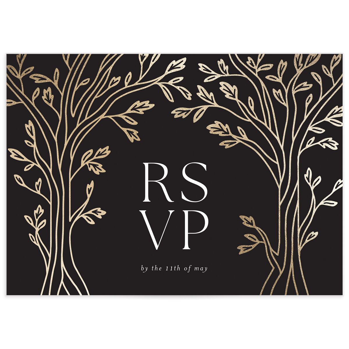Arboretum Archway Wedding Response Cards