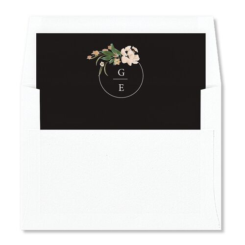 Autumn Romance Standard Envelope Liners Midnight Standard
