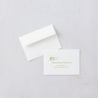 Til Death Do We Disco Response Card Envelopes Pear White Return Address Signature Standard
