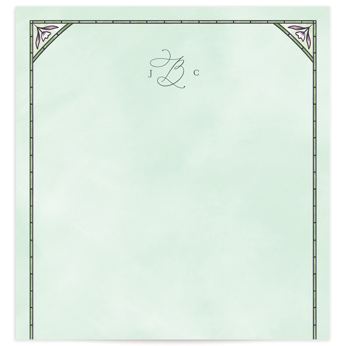 Church Stained Glass Envelope Liners