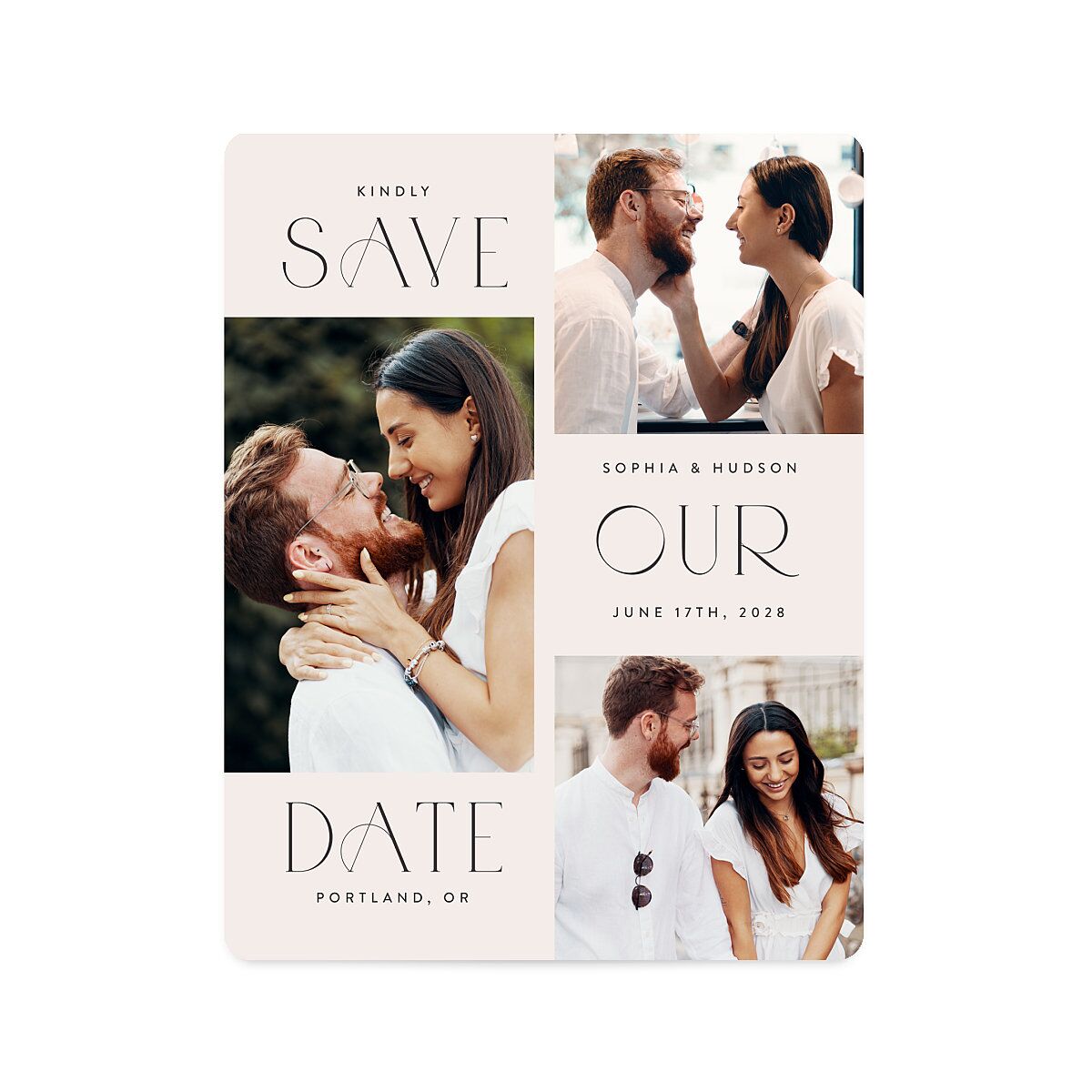 Beloved Union Save The Date Magnets