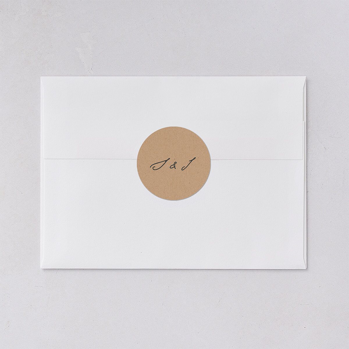 Scrapbook Photo Wedding Stickers Linen Circle