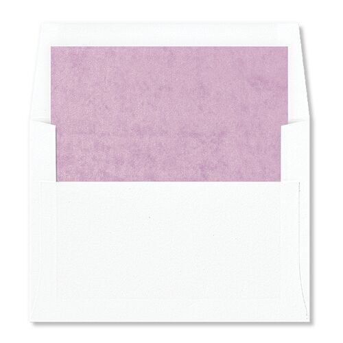 Minimal Floral Standard Envelope Liners Amethyst Standard