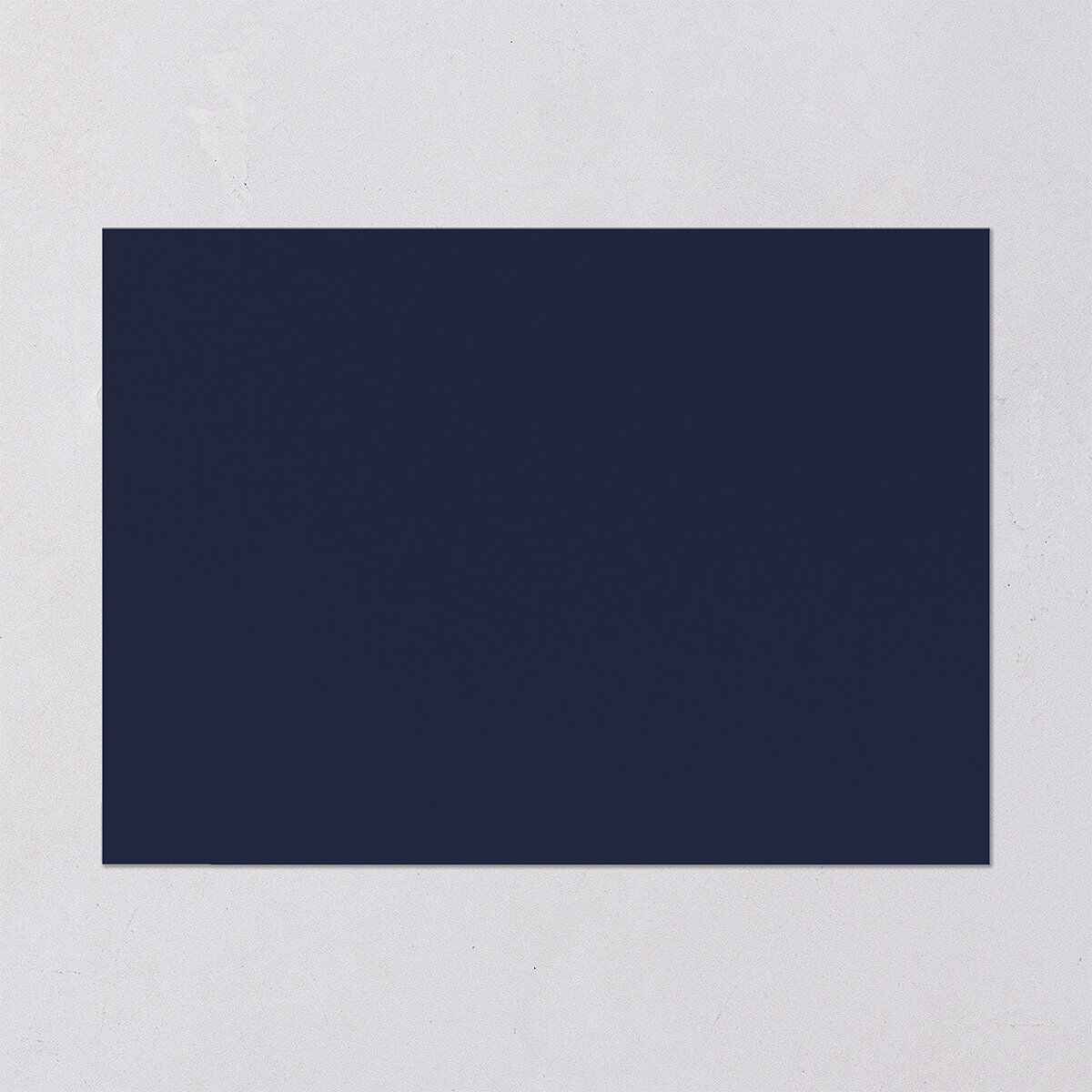 Headline Save the Date Cards Navy Signature smooth Blank No Standard