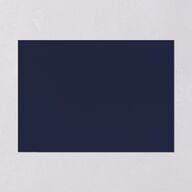 Headline Save the Date Cards Navy Signature smooth Blank No Standard