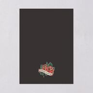 Til Death Tattoos Wedding Invitations Linen Signature Blank No Standard