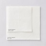 The Night Before Refined Monogram Cocktail Napkins Midnight Napkin Uncoined
