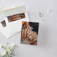 Flower Market Thank You Cards Gold