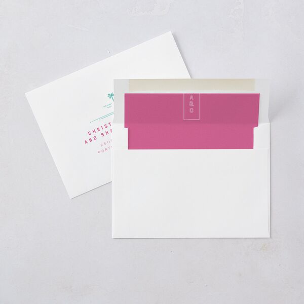 Iconic Beach Wedding Invitations Sky Signature Blank No Standard