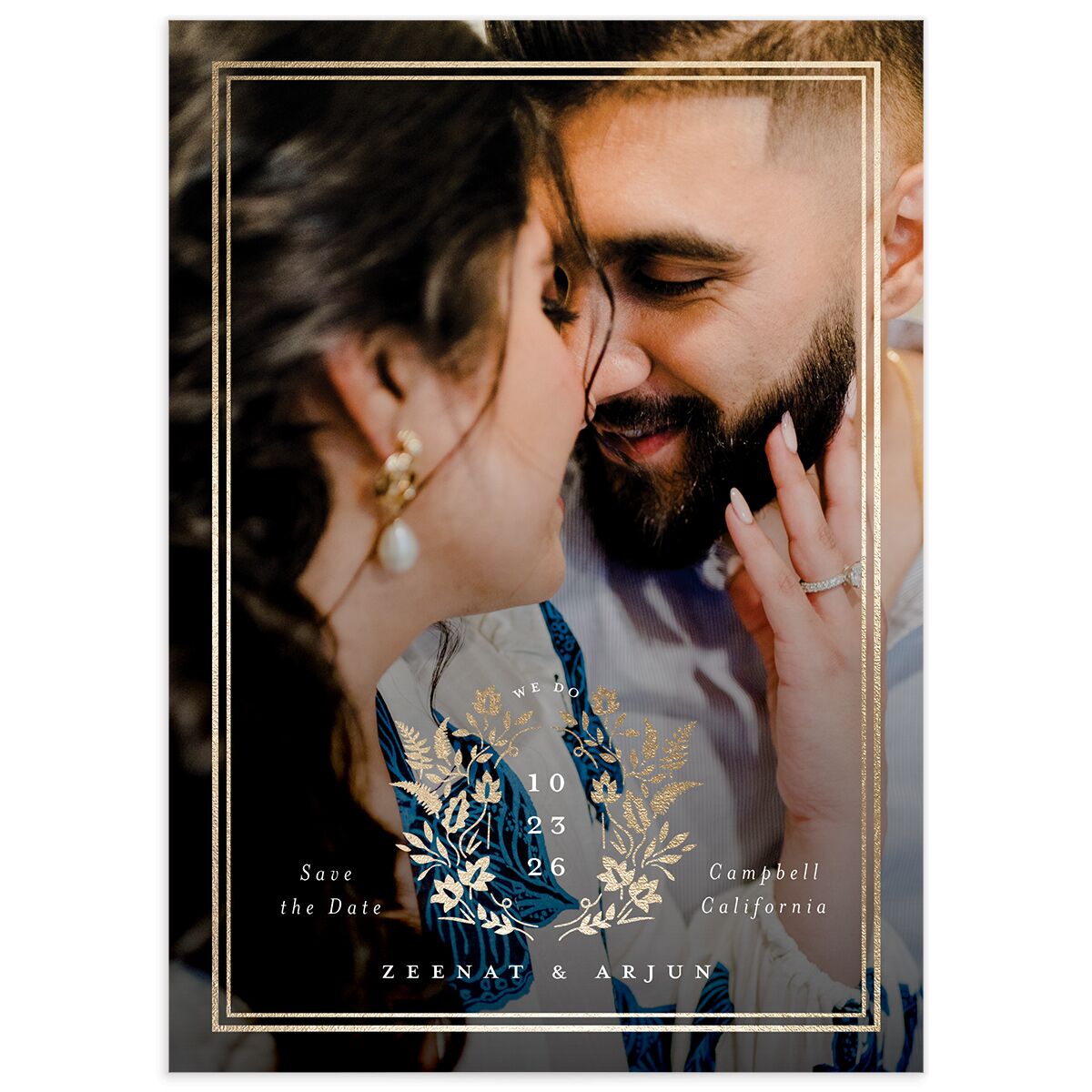 Rustic Kingdom Save the Date Cards