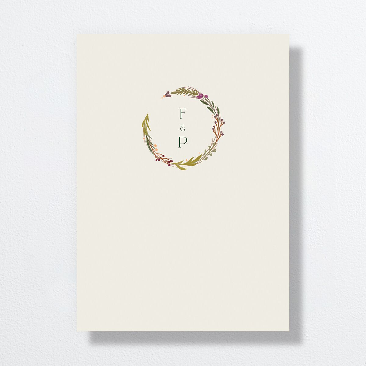 Mushroom Magic Wedding Invitations Mauve Signature No Standard