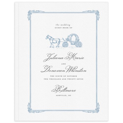 Medieval Castle Guest Books Dusty Blue