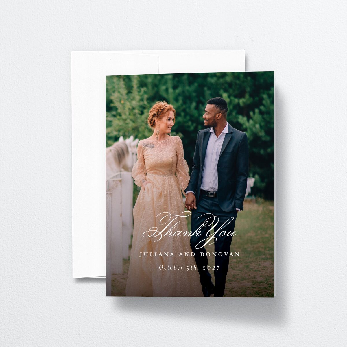 Medieval Castle Thank You Cards Almond
