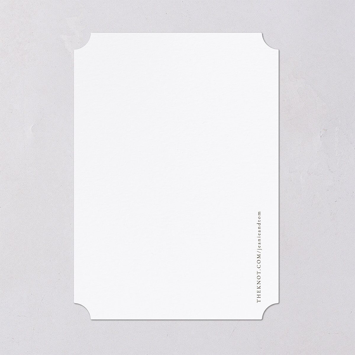 Gilded Corner Save The Date Cards — view 3