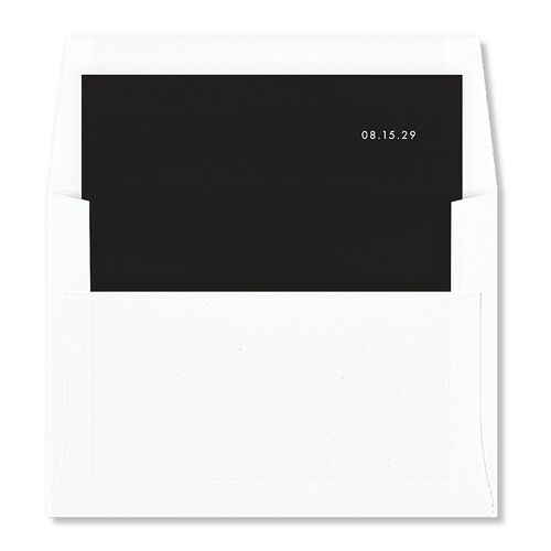 Modern Wave Standard Envelope Liners Standard Charcoal