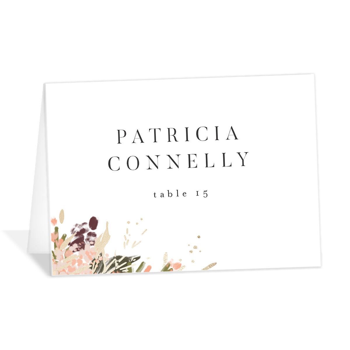 Moody Romance Place Cards