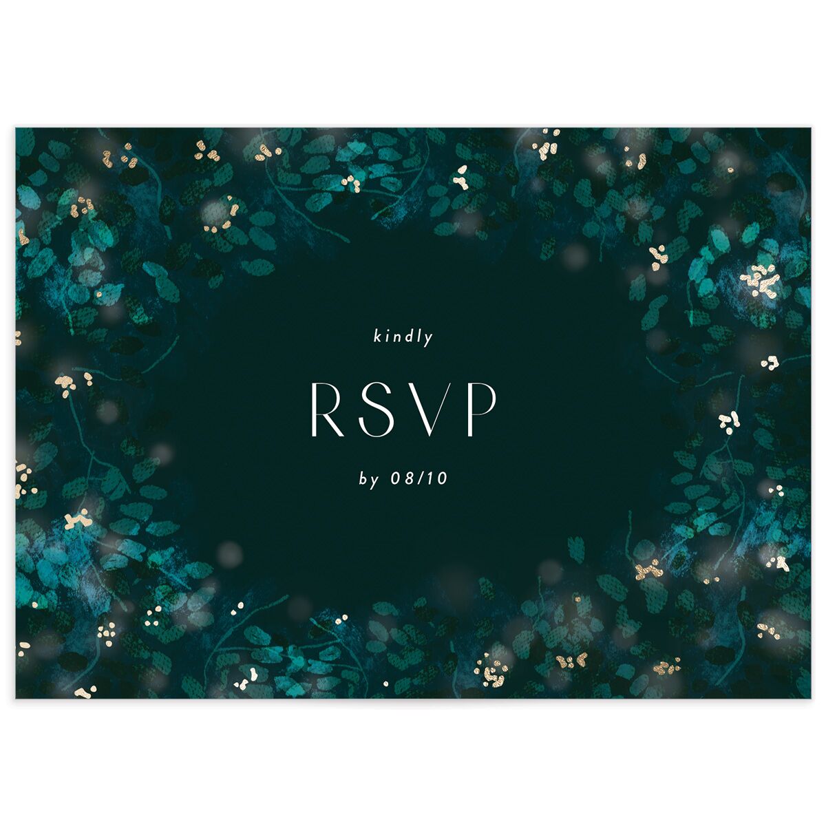 Moonlit Garden Wedding Response Cards