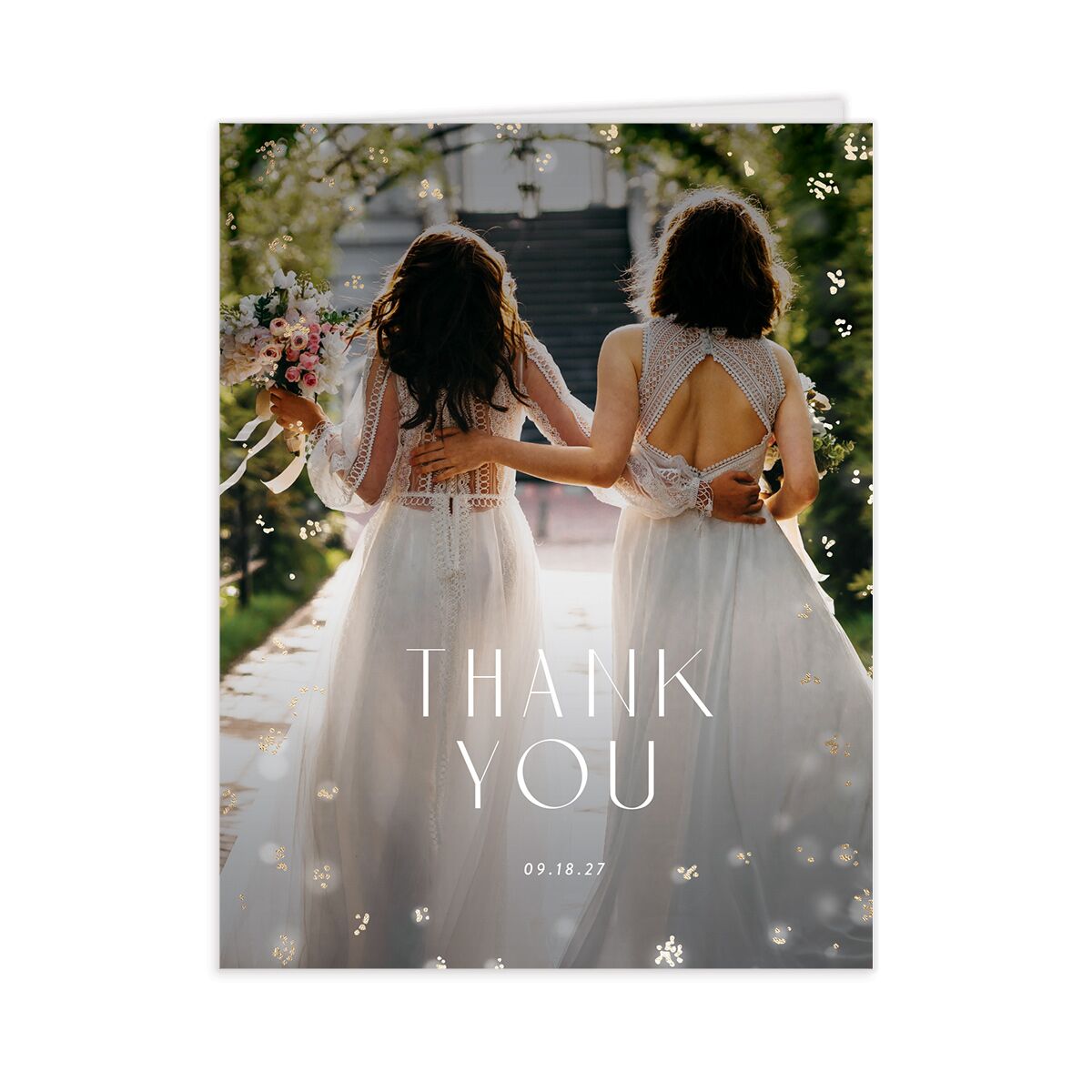 Moonlit Garden Thank You Cards