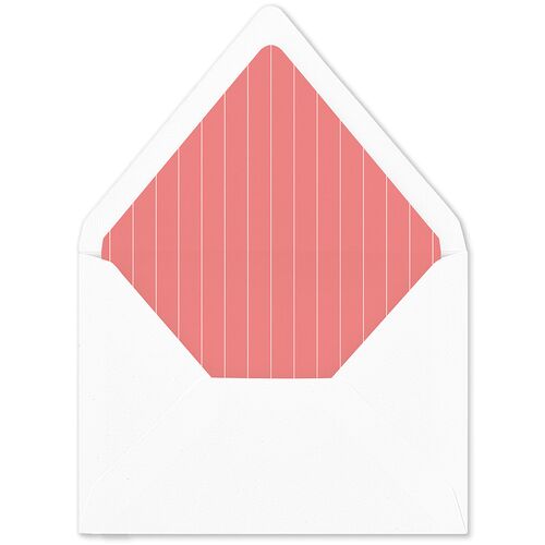 Wedding Of The Century Euro Envelope Liners Rose Pink Luxe