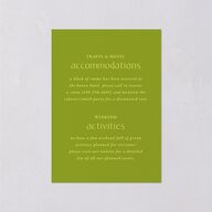 Til Death Do We Disco Wedding Event Detail Cards Pear Signature Standard