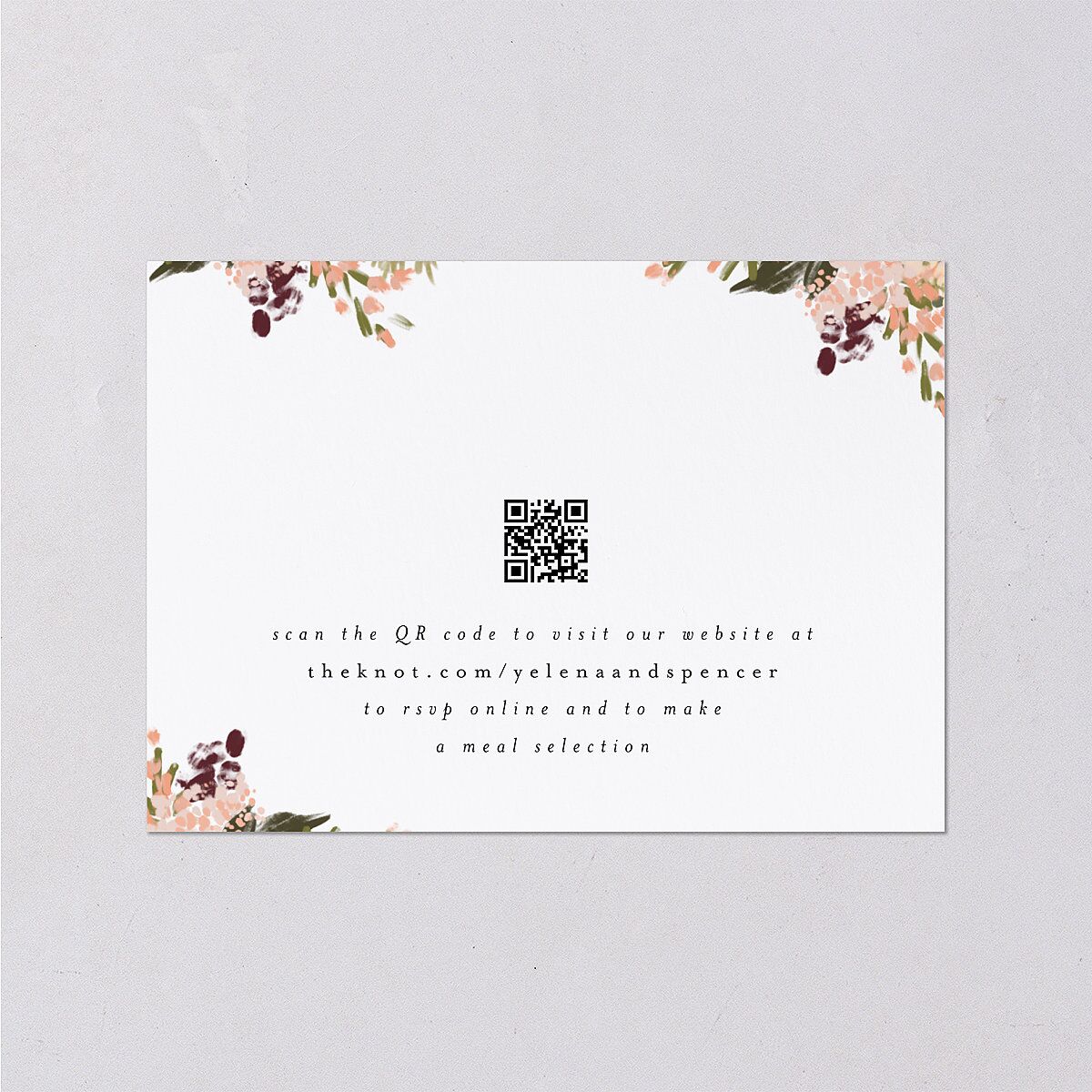Moody Romance Wedding Response Cards Gold Midnight Signature Standard