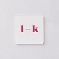 Vibrant Bold Coasters Hot Pink Cardboard Soft Square